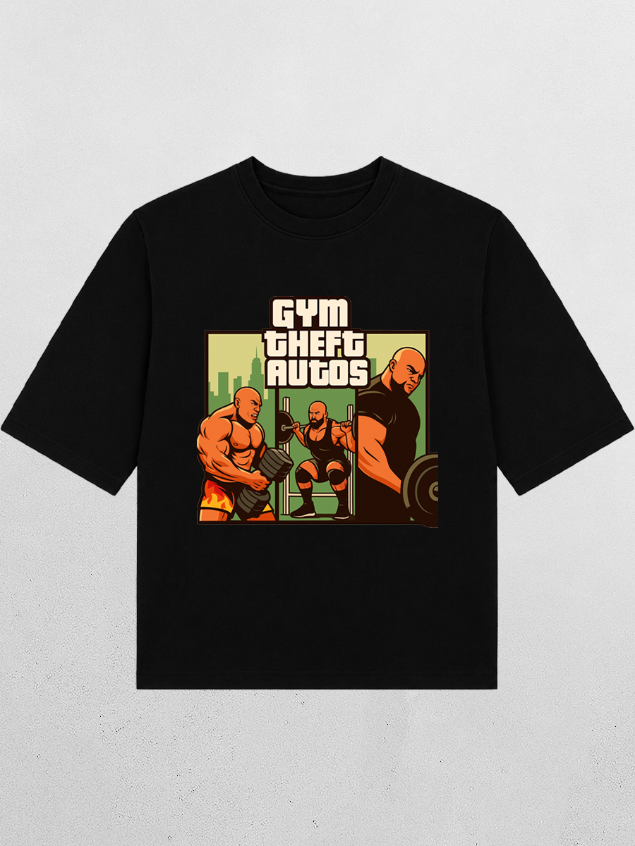 Футболка оверсайз GTA GYM