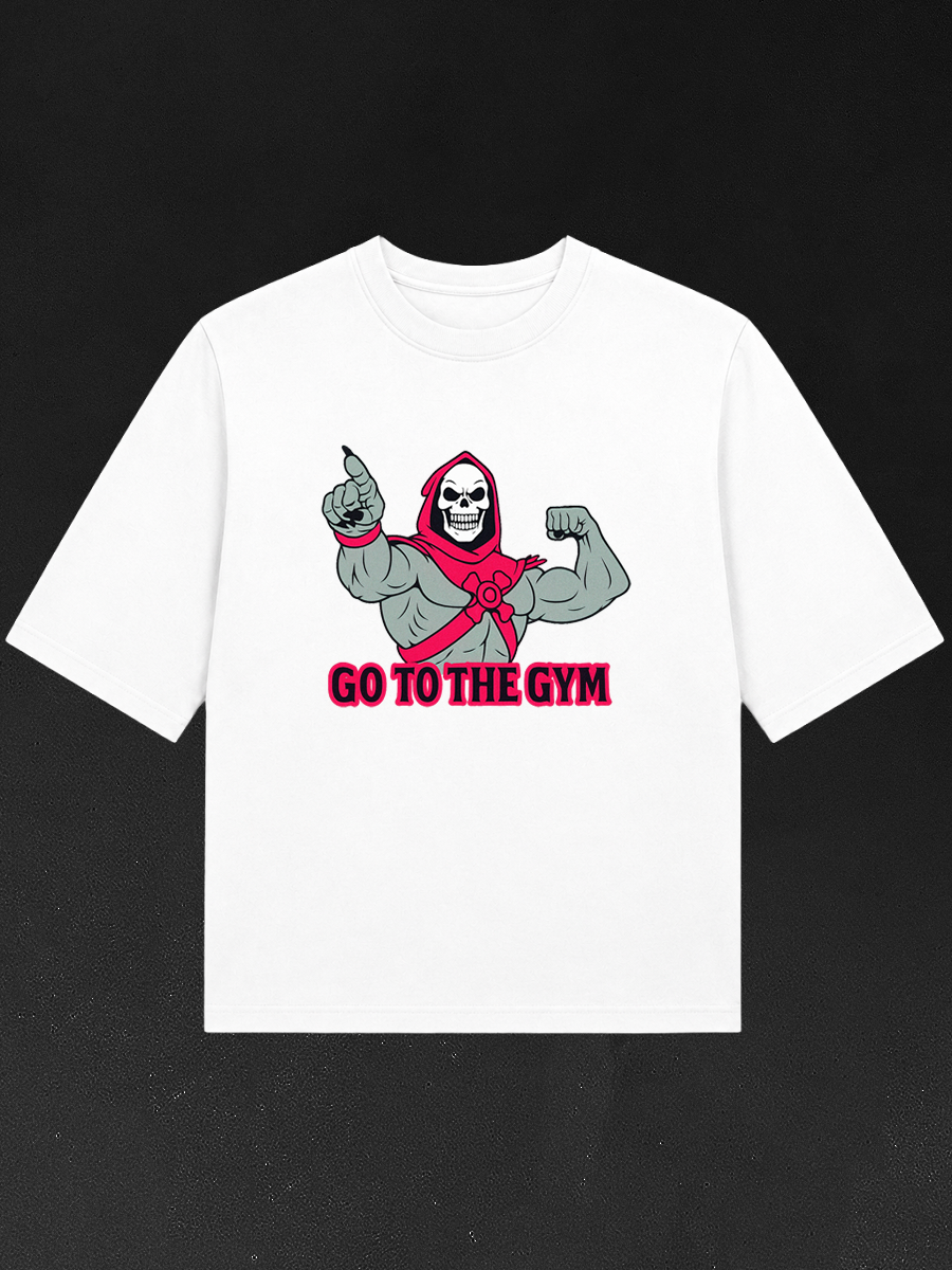 Футболка оверсайз GO TO THE GYM