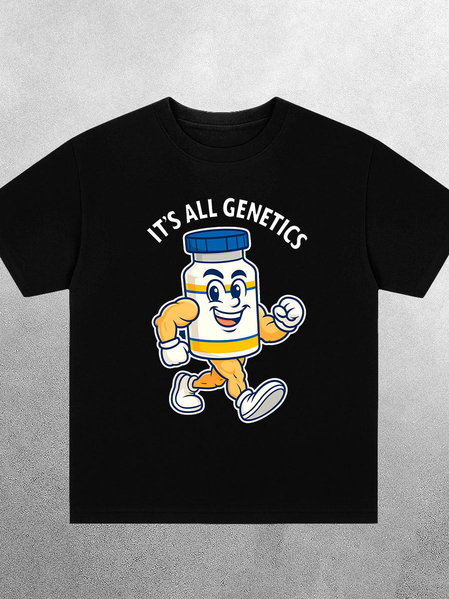 Футболка оверсайз IT'S ALL GENETICS — купить в LASTREP
