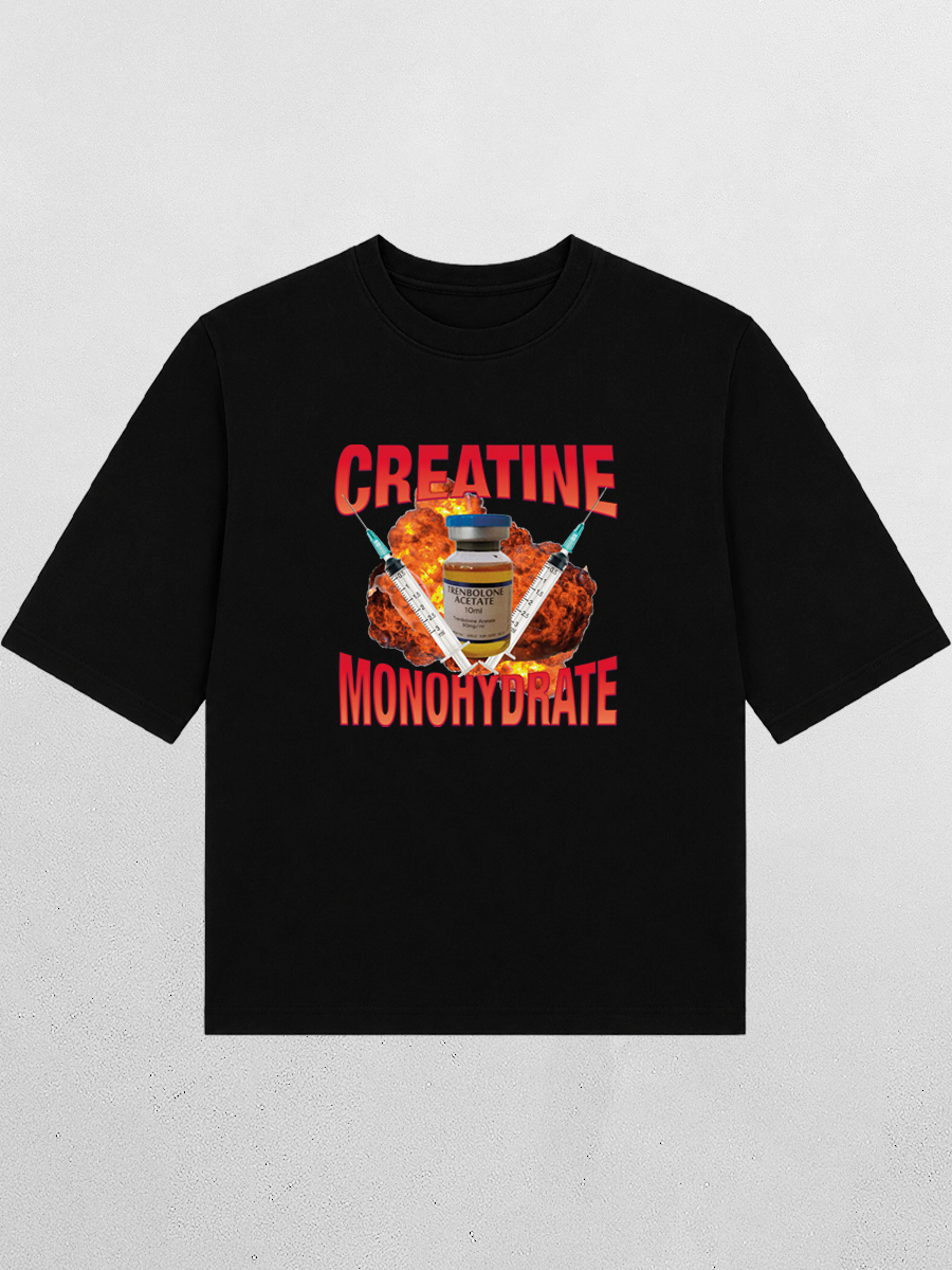 Футболка оверсайз CREATINE креатин