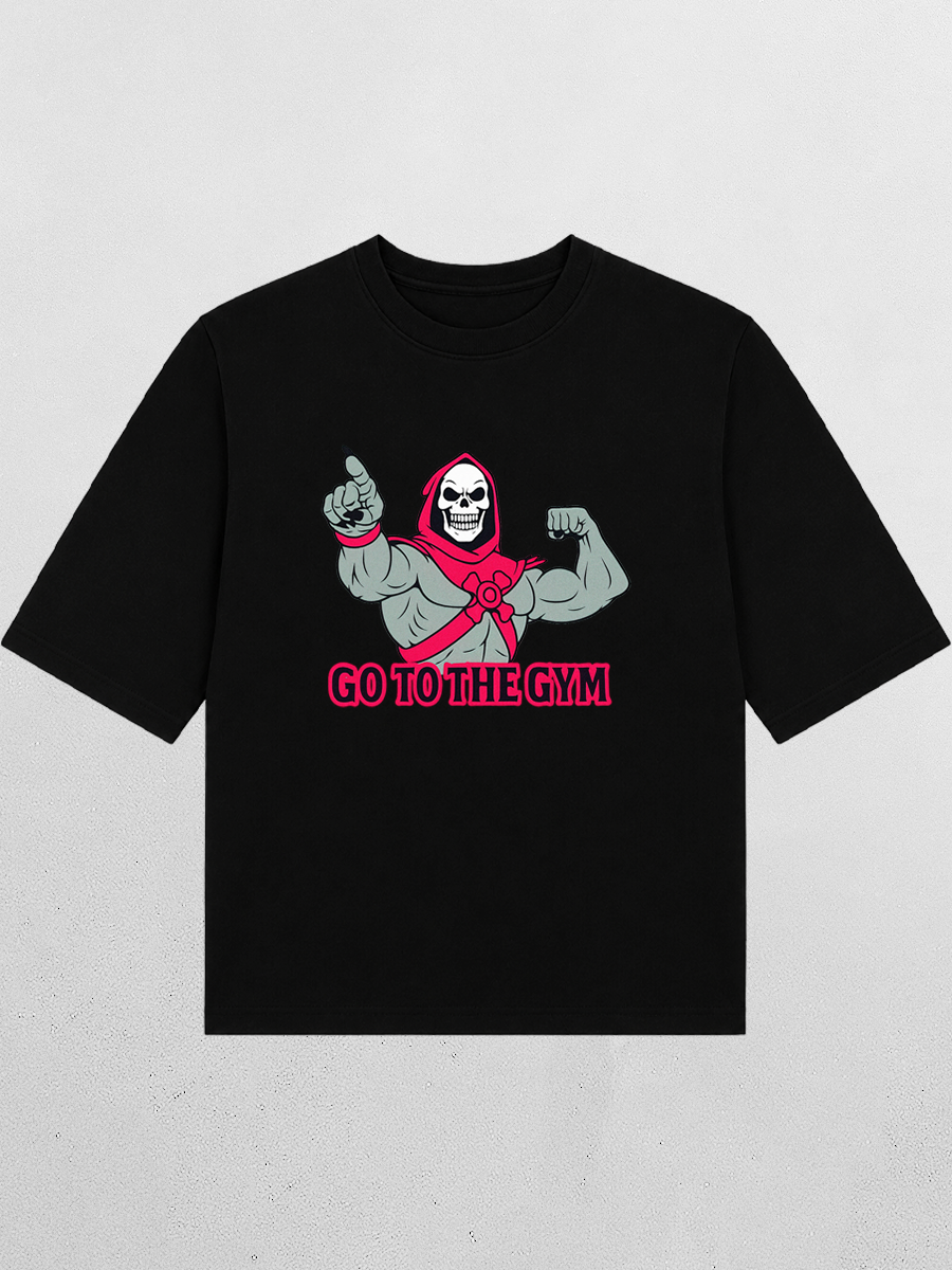 Футболка оверсайз GO TO THE GYM